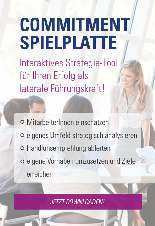 Commitment Spielplatte - Laterale Führung