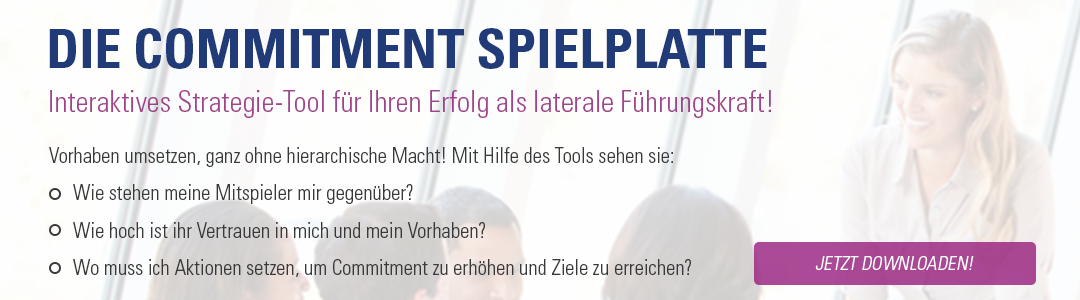 Commitment Spielplatte - Laterale Führung