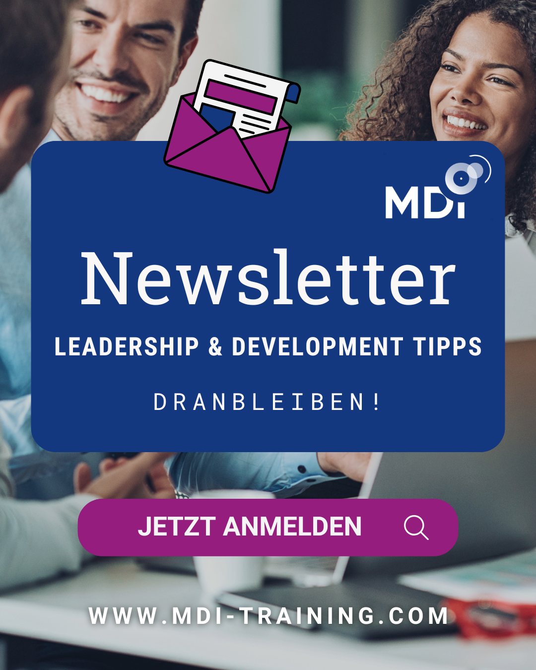 Newsletter Anmeldung MDI